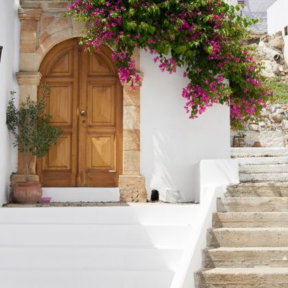 Lindos: a magnificent acropolis on a imposing rock