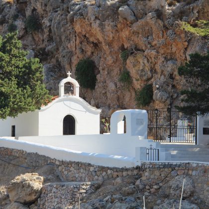 Lindos: a magnificent acropolis on a imposing rock