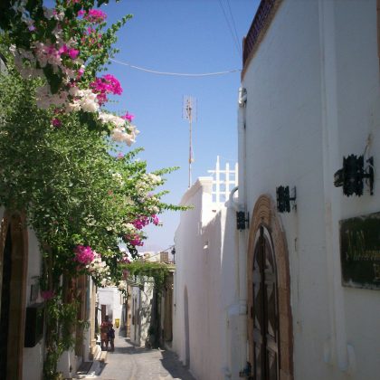 Lindos: a magnificent acropolis on a imposing rock